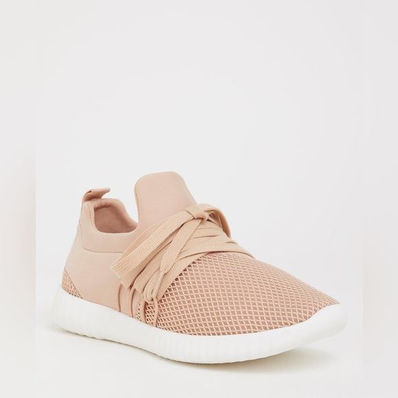 torrid Shoes - NWT Torrid Blush Nylon Mesh Jogger Sneakers 11W